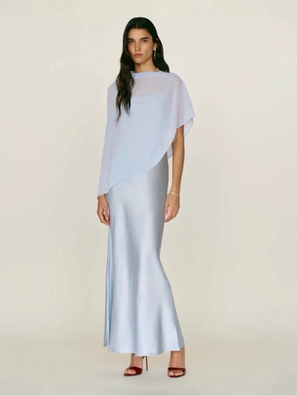 REFORMATION Lilibeth Silk Dress in Mineral S